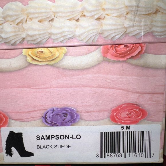 NIB Jeffery Campbell Fringe Heeled Ankle Boots - Picture 8 of 8